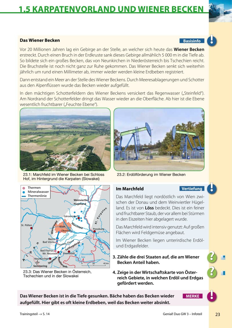 Genial! DUO Geographie/Wirtschaftskunde 3 - Info-Teil