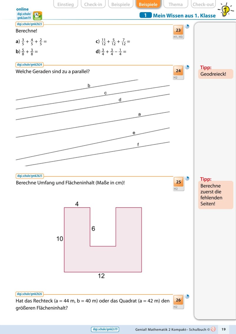 Genial! Mathematik Kompakt 2 IKT v2.2