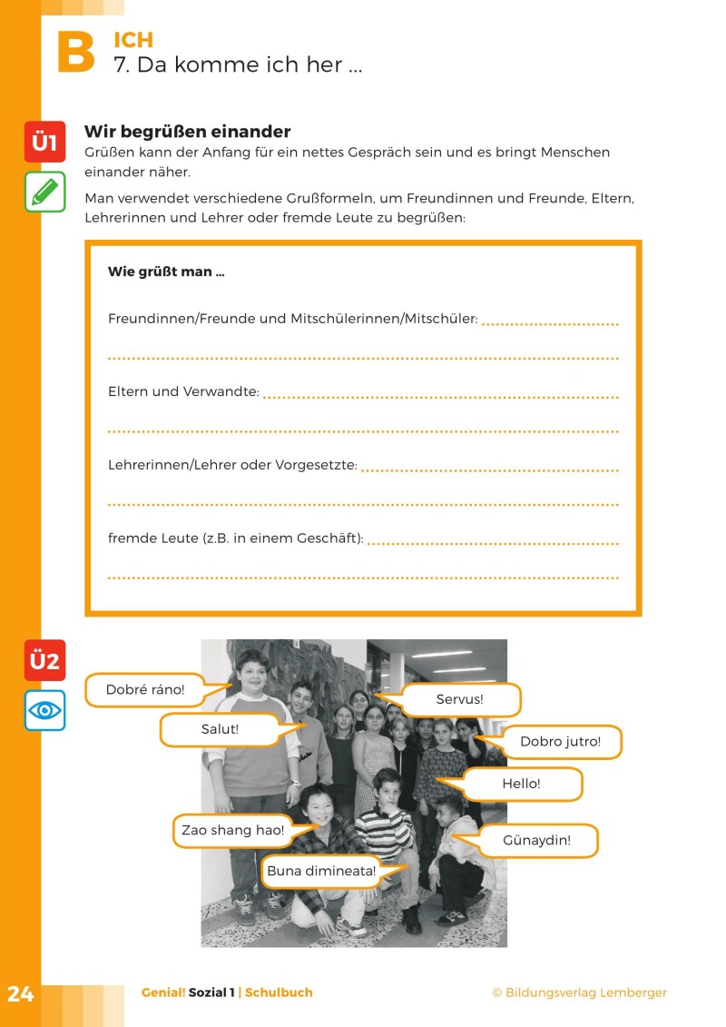 Genial! sozial 1 - SchülerInnenbuch
