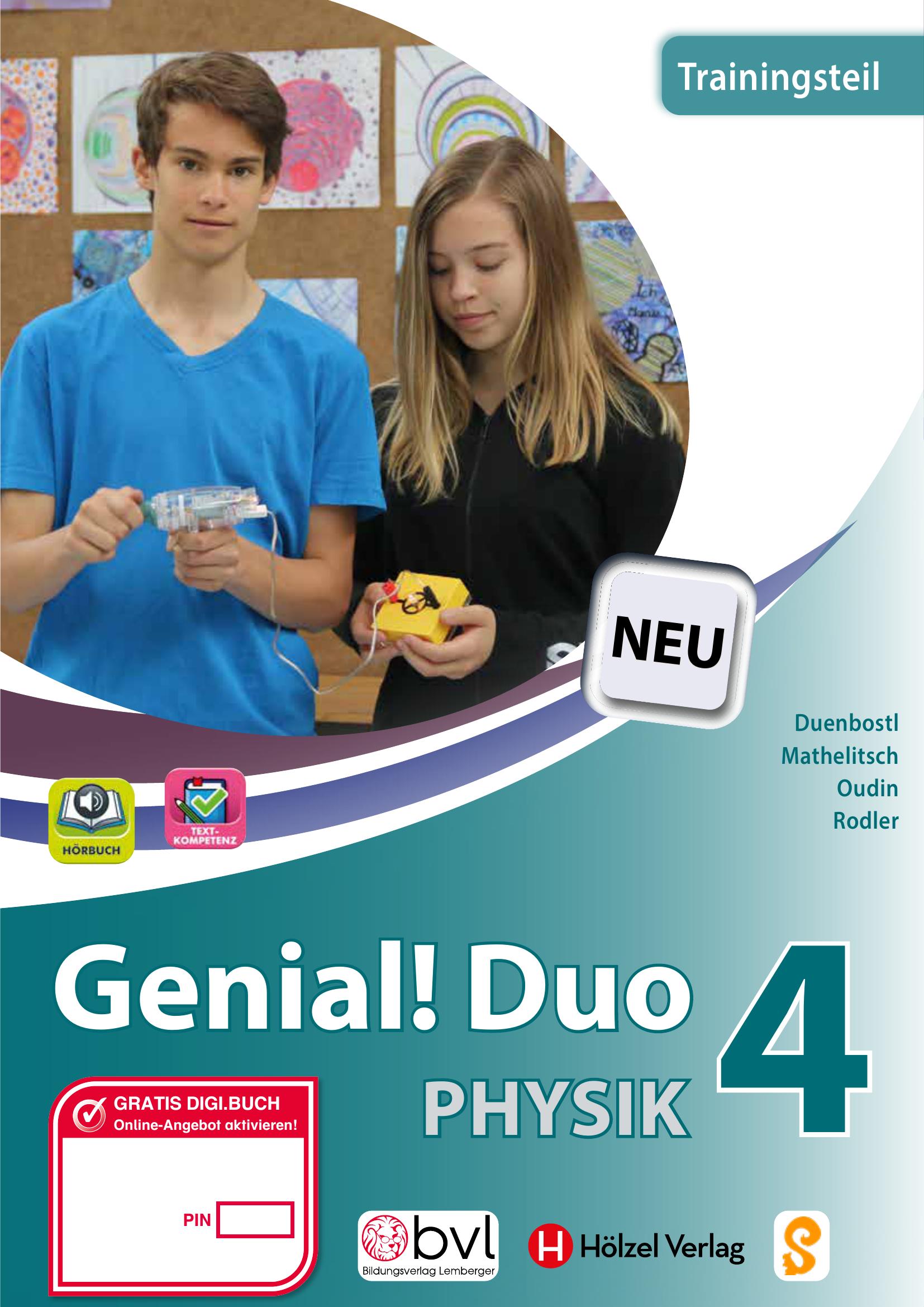 Genial! DUO Physik 4 – Trainings-Teil PLUS-Lizenz mit eSquirrel
