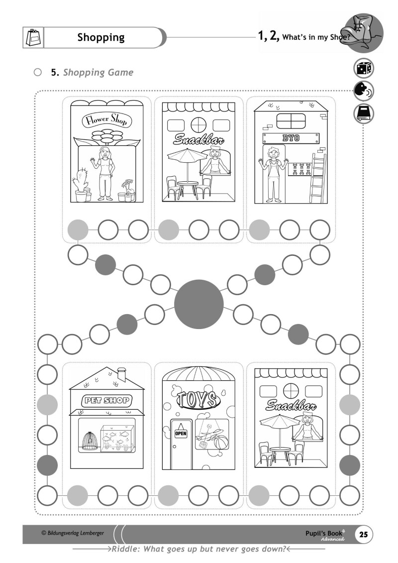 1,2, What's in my Shoe? - Pupil's Book 4 - Advanced