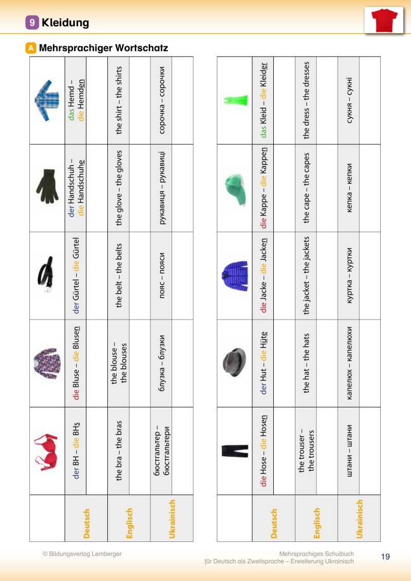 Trutnovskys sprachsensible Lernmaterialien für DaZ - Mehrsprachiges Lehrbuch für Deutsch als Zweitsprache / Erweiterung Ukrainisch