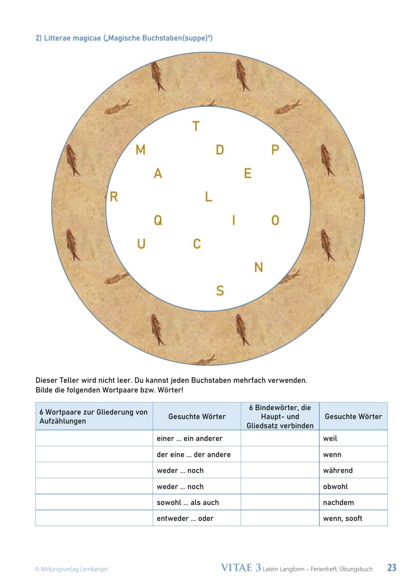 Vitae 3 / Ferienheft