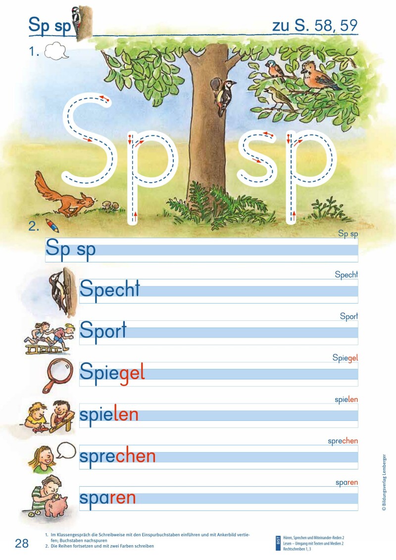 ABC der Tiere 1 – Schulbuch: Schreiblehrgang – Teil B LP‘23 v1.1