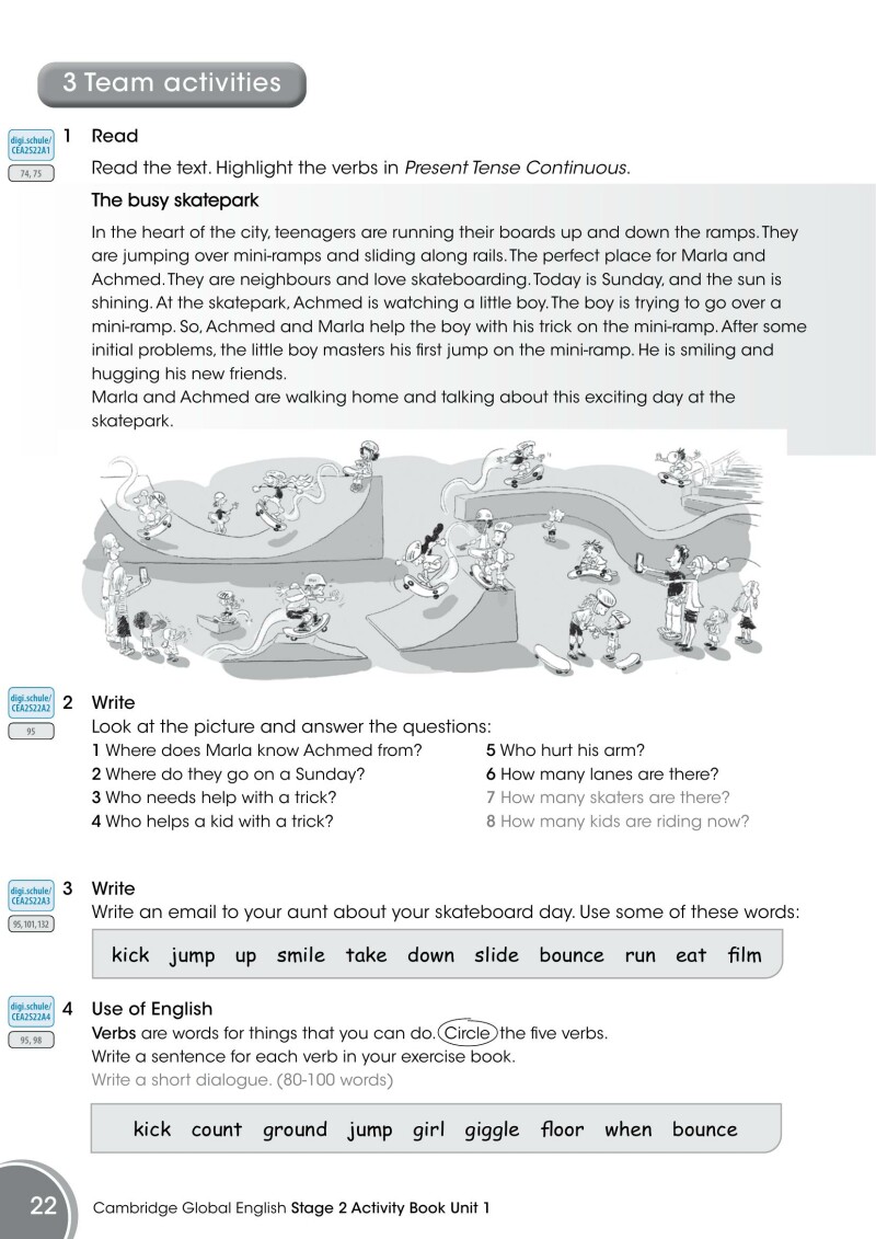 Cambridge Global English 2 – Activity Book mit E-Book_LP’23 v.1.1 / Schulbuch