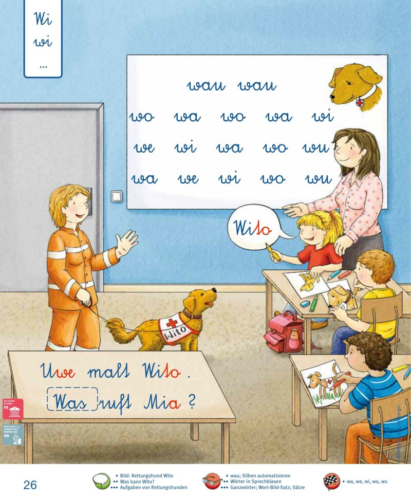 ABC der Tiere 1 – Schulbuch: Lesen in Silben – Silbenfibel Schreibschrift LP‘23 v1.1