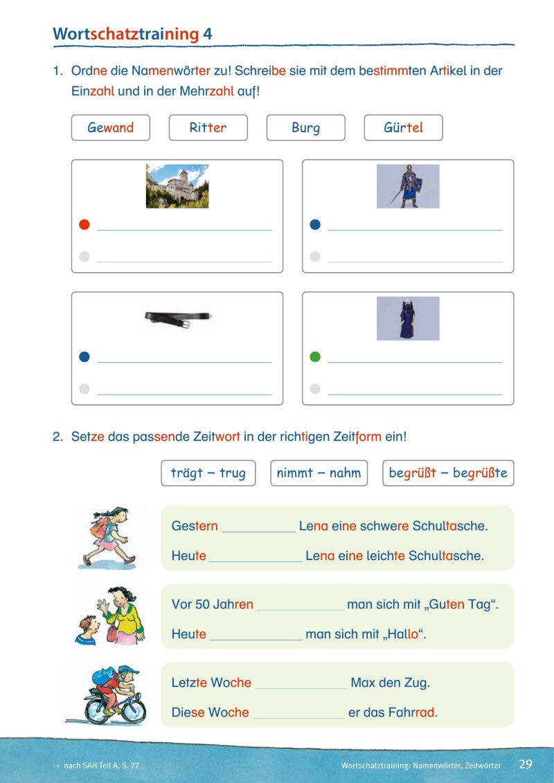 ABC der Tiere 4 – Schulbuch Kompaktausgabe: Übungsheft – Basiskompetenzen sichern