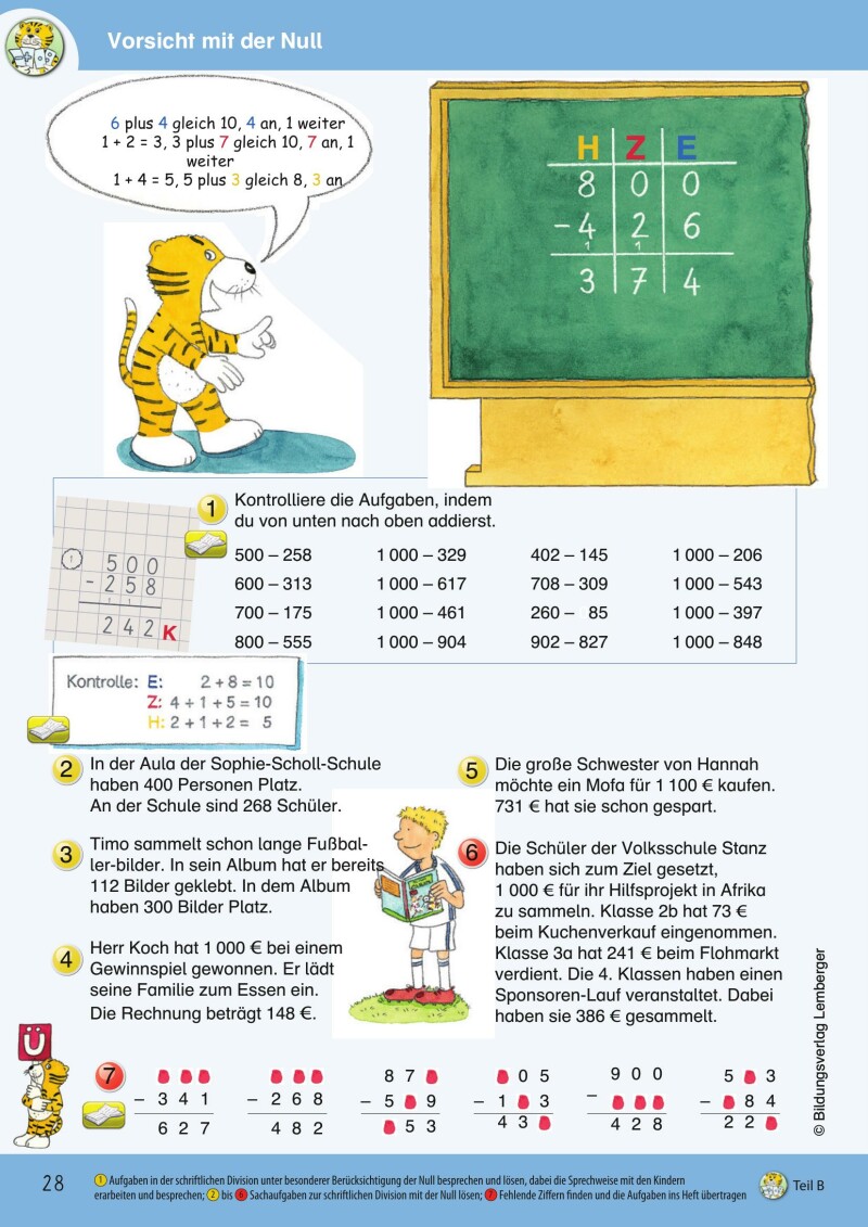 Mathetiger 3 - Schulbuch Teil B (für das 2. Semester)