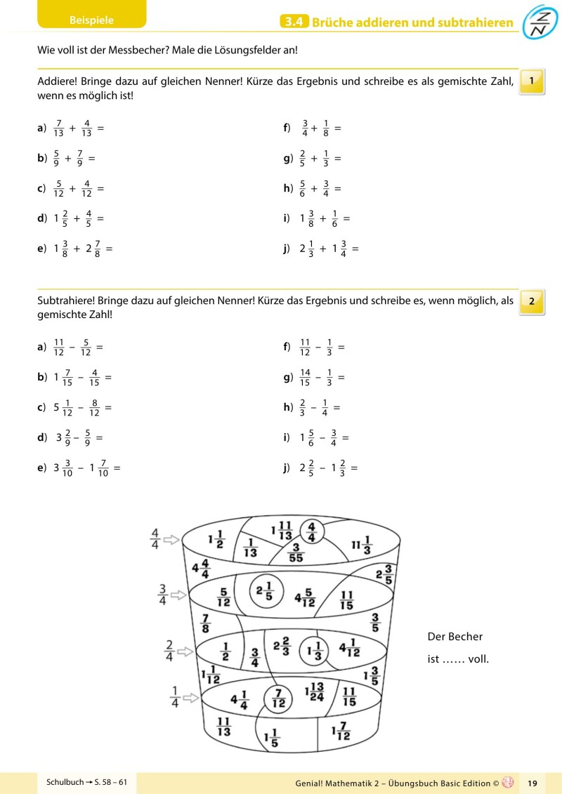 Genial! Mathematik 2 IKT – Übungsteil Basic Edition v3.2