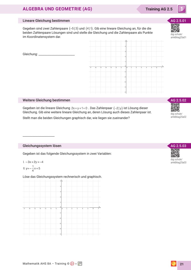 Grundkompetenzen Training Mathematik 12. Schulstufe mit Lösungsteil - Band 1