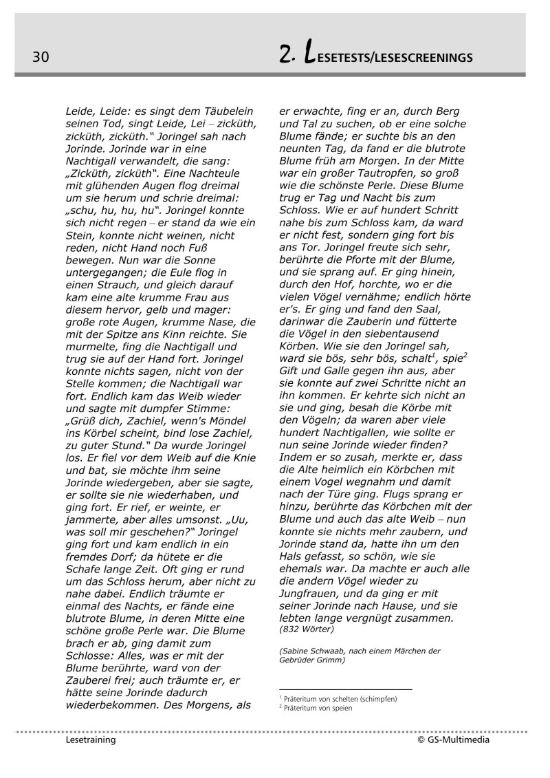 Kompetenz Lernen® - future training - Lesetraining