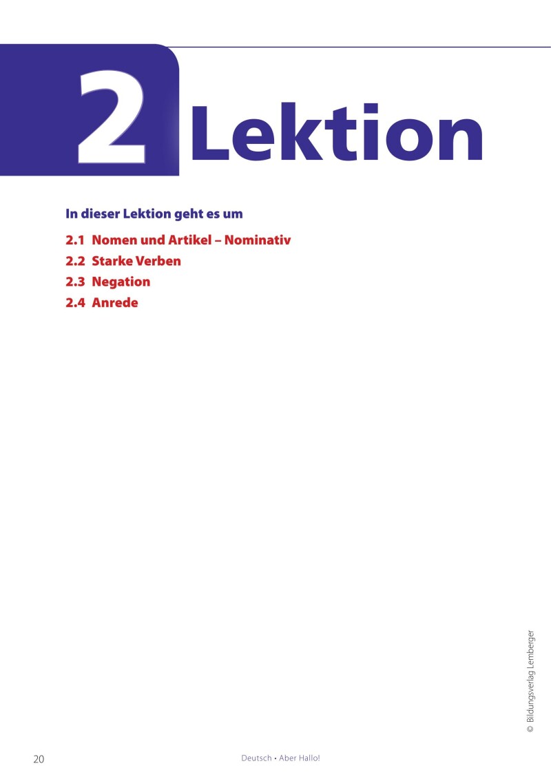 Deutsch - ABER HALLO! Grammatikübungen Grundstufe