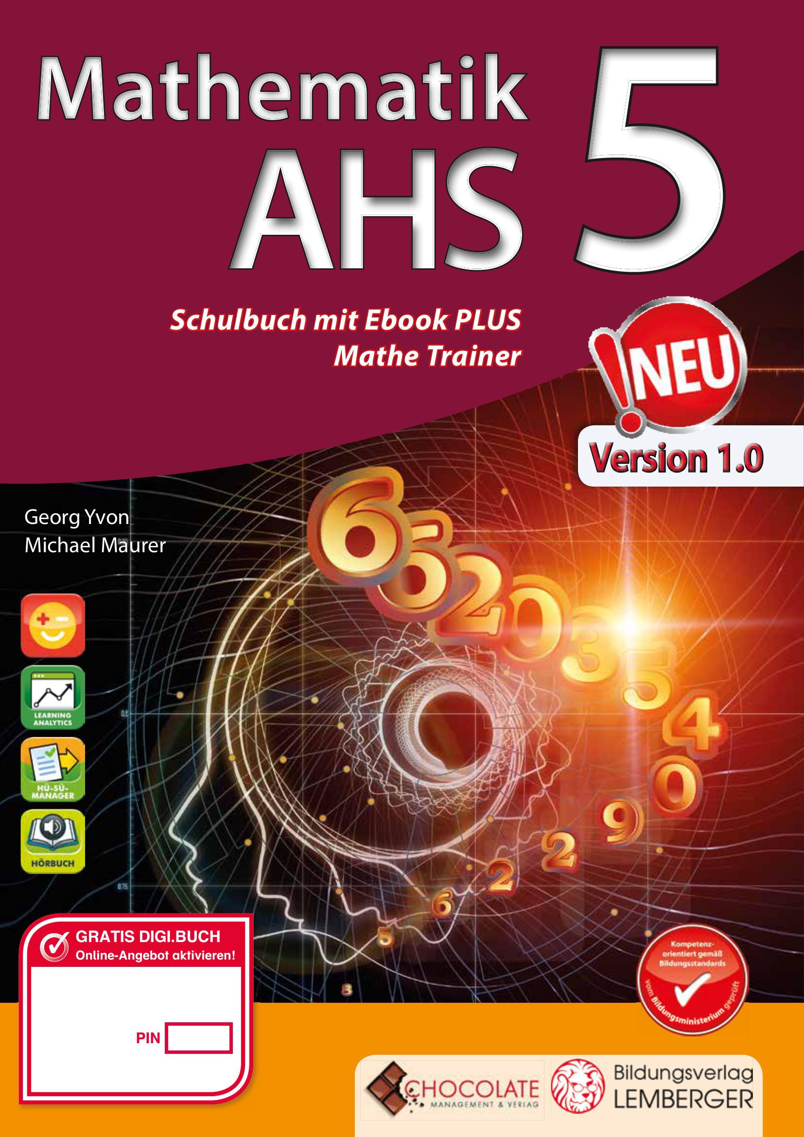Mathematik AHS 5 PLUS-Lizenz mit Genial! Mathe-Trainer