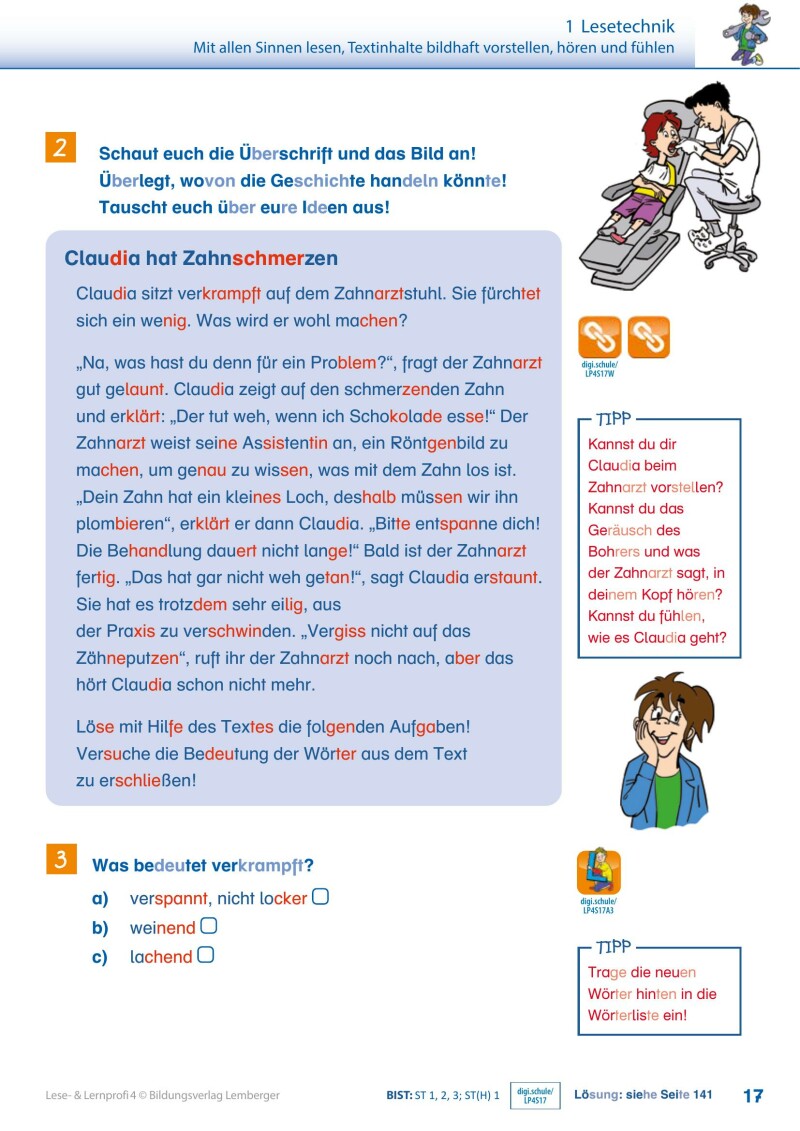 Lese- und Lernprofi 4 v3.1 / Schulbuch – silbierte Ausgabe