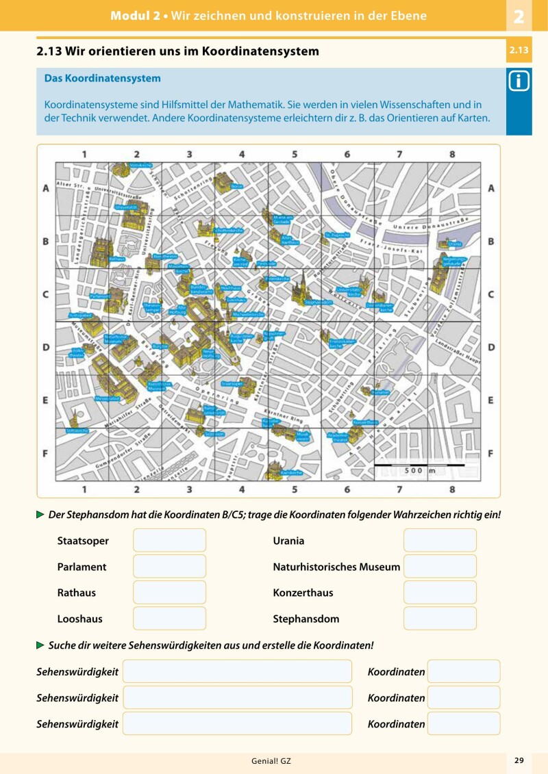 Genial! Geometrisches Zeichnen 3-4 / Schulbuch v2.1